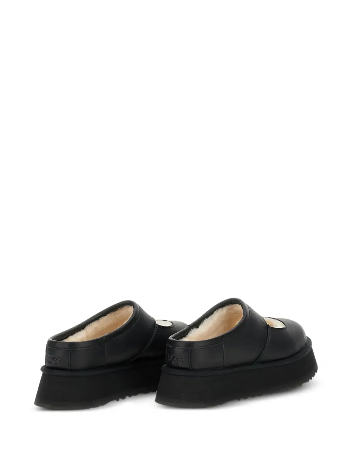 UGG Bea プラットフォームレザーミュール - 画像3