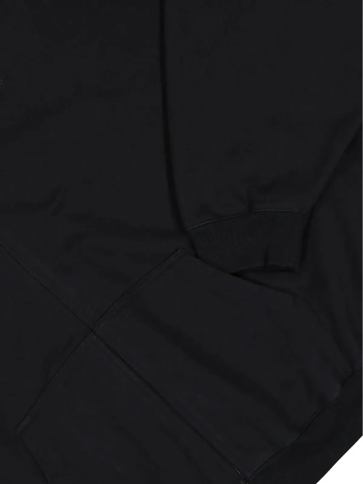 VETEMENTS ジップアップ ロゴ フーディー - ブラック - 画像4