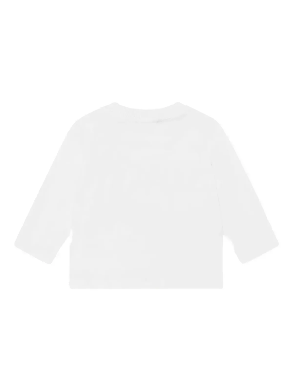 Moschino Kids クルーネック長袖Tシャツ - 画像2