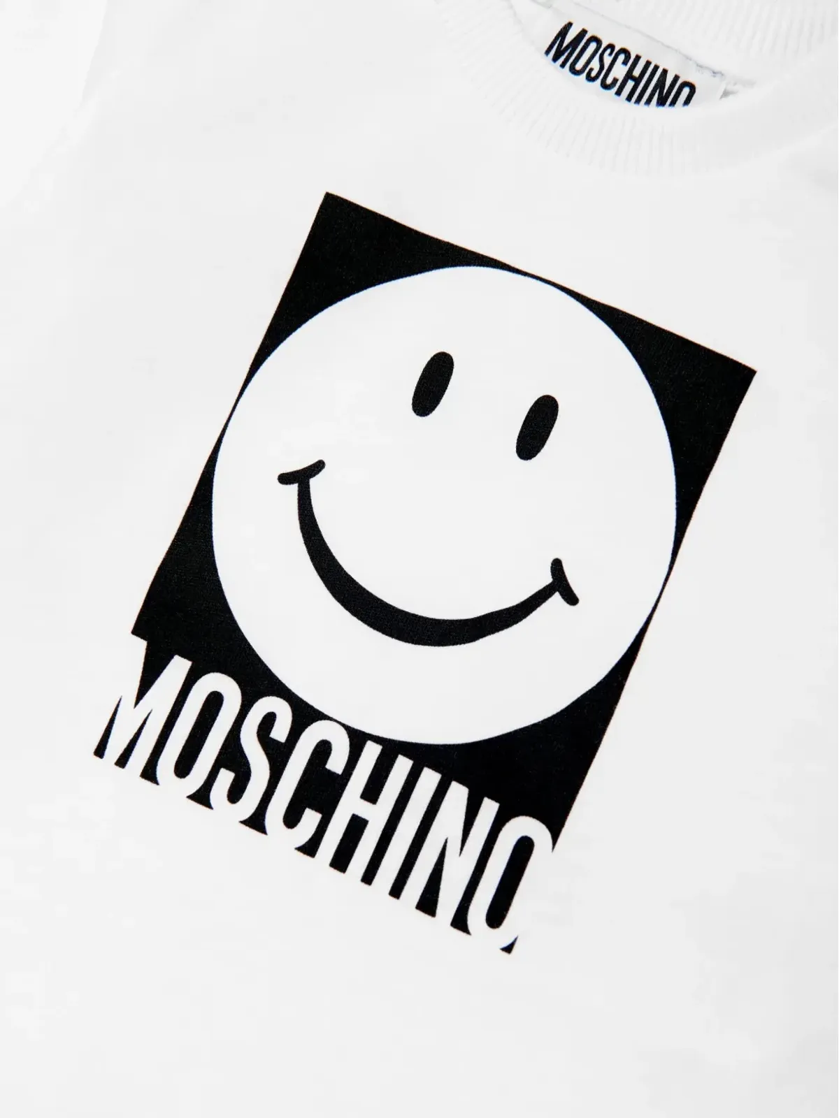 Moschino Kids クルーネック長袖Tシャツ - 画像3