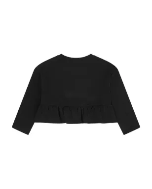 Moschino Kids 綿素材スウェットシャツ ブラック - サムネイル2