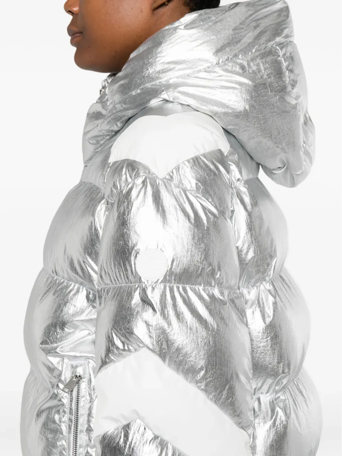 Fusalp Charloy metallic ski jacket - Silver - 画像5
