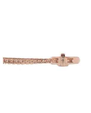 LB Exclusive 14K ローズゴールド ダイヤモンド テニスブレスレット - ピンク - サムネイル2