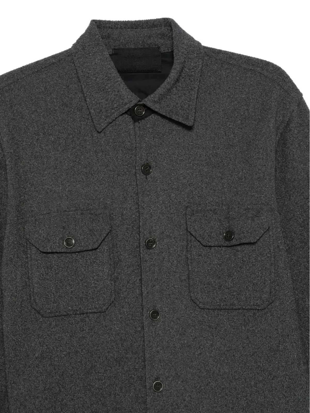 Prada Pre-Owned 1990s ボタン留め フラップポケット ジャケット - 画像3