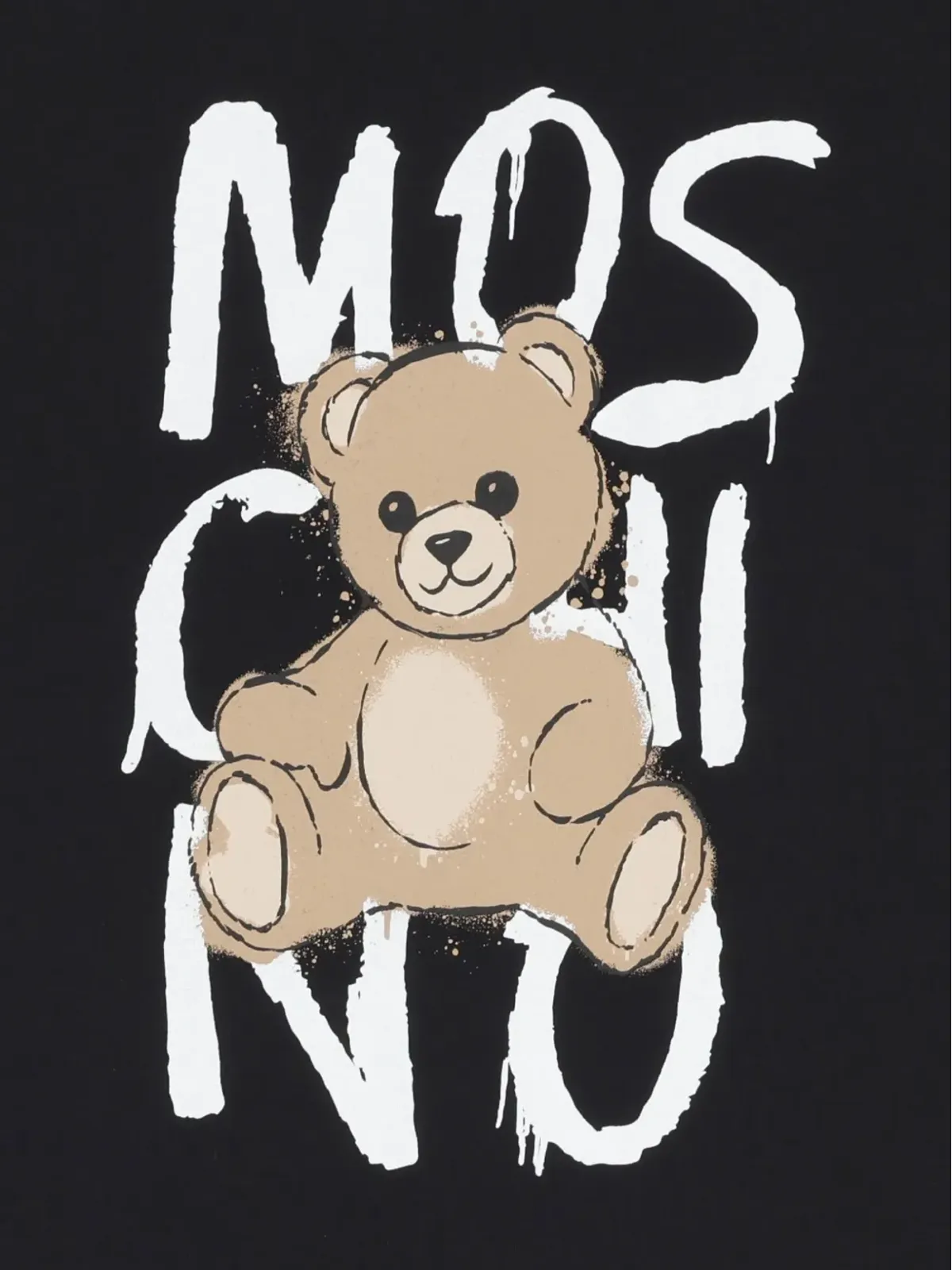 Moschino Kids テディベア ロゴTシャツ - 画像3
