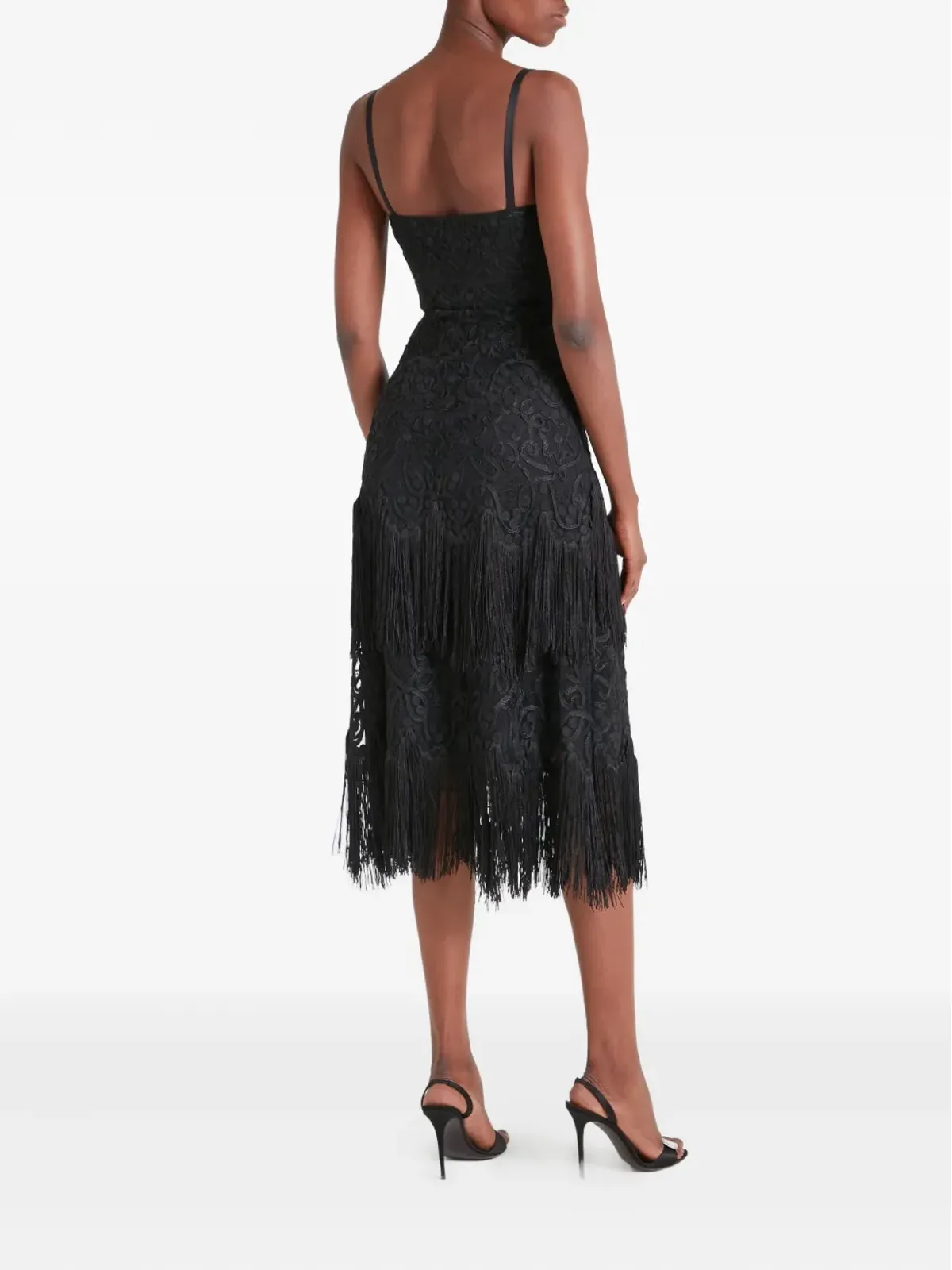 Temperley London Cordelle Tassel 半袖ミディドレス - 画像4