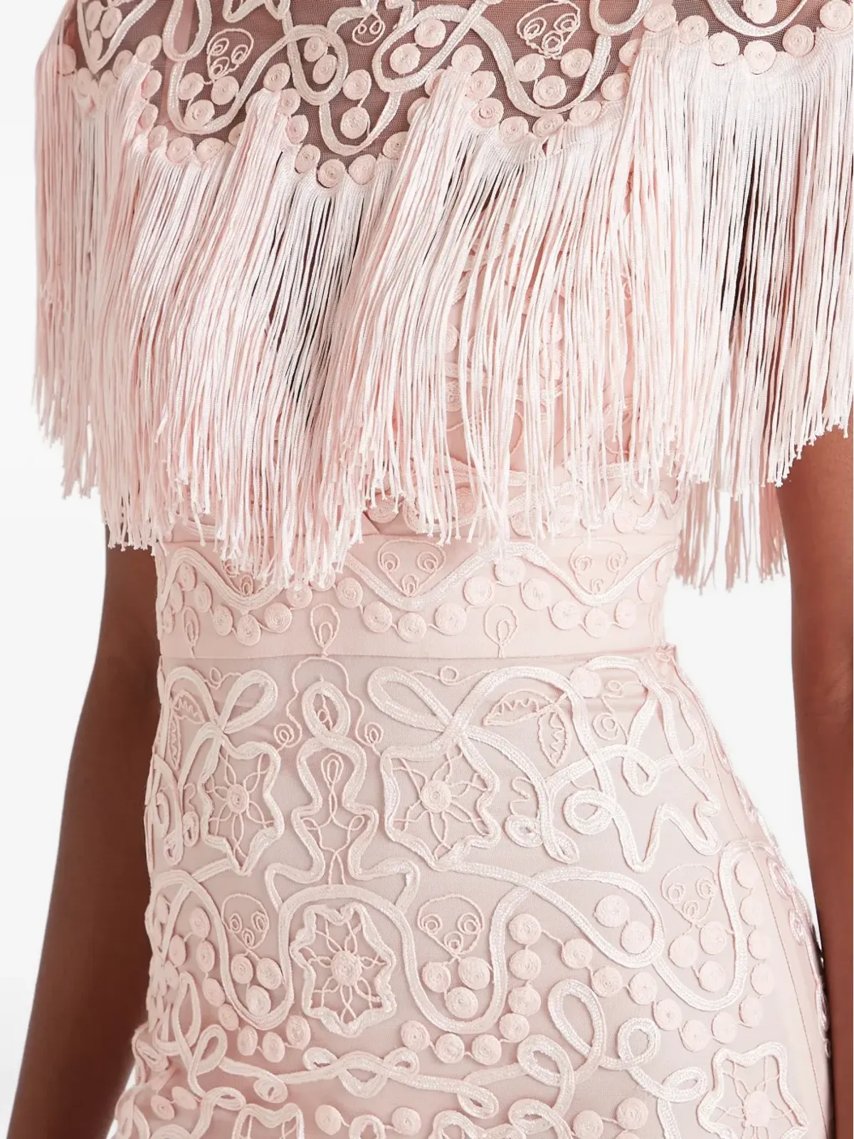 Temperley London Cordelle tassel-detail midi dress - 画像5