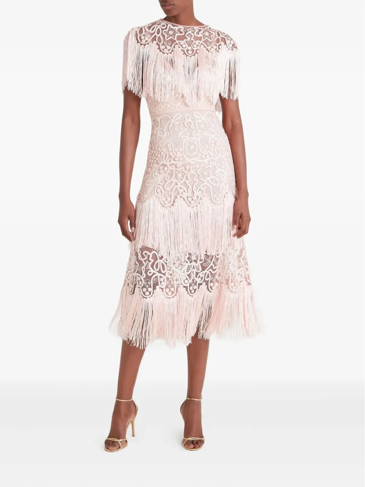 Temperley London Cordelle tassel-detail midi dress - 画像2