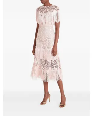 Temperley London Cordelle tassel-detail midi dress - サムネイル3