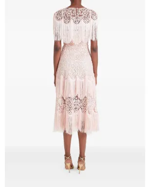 Temperley London Cordelle tassel-detail midi dress - サムネイル4