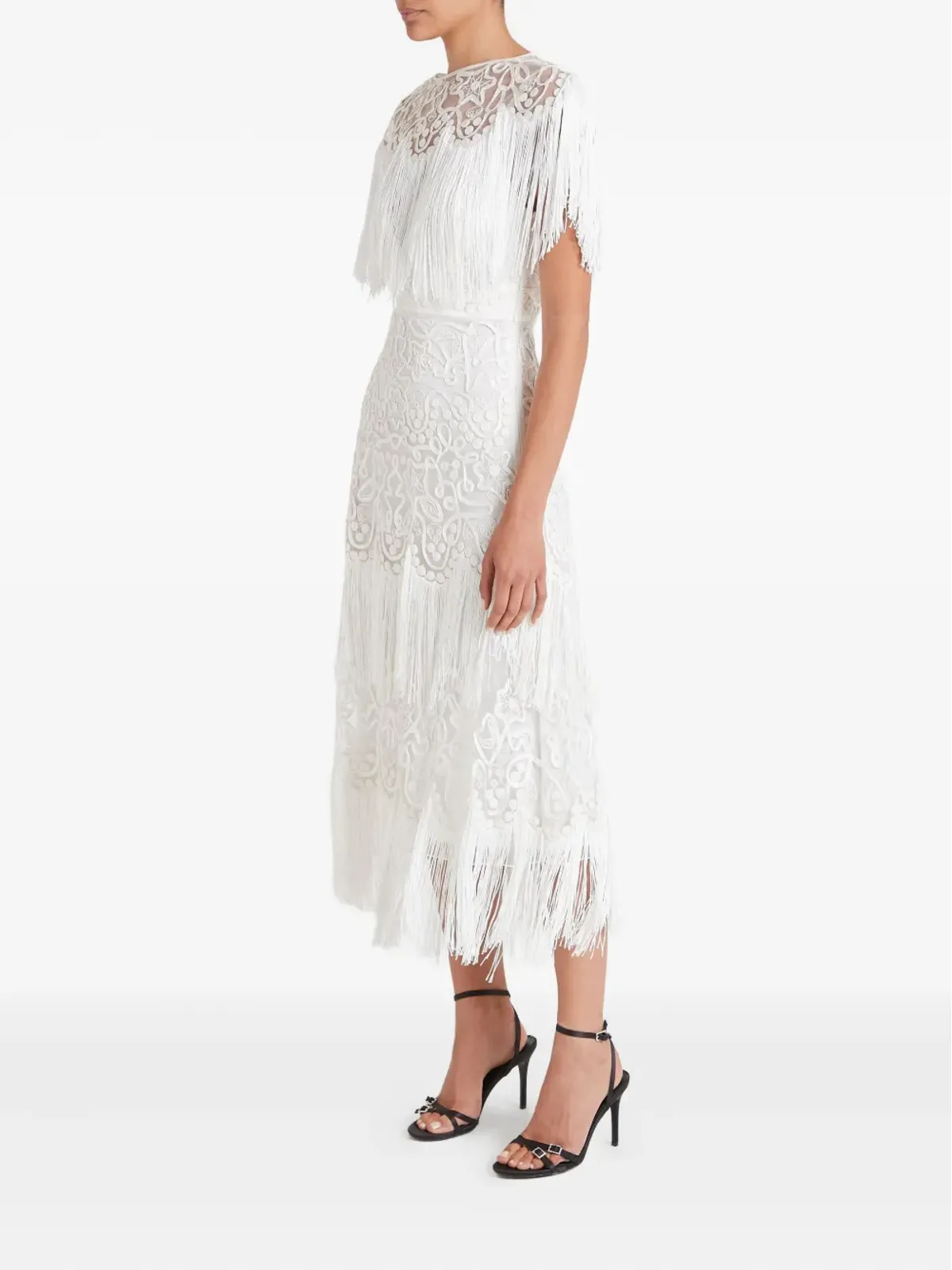 Temperley London Cordelleレースミディドレス - 画像3