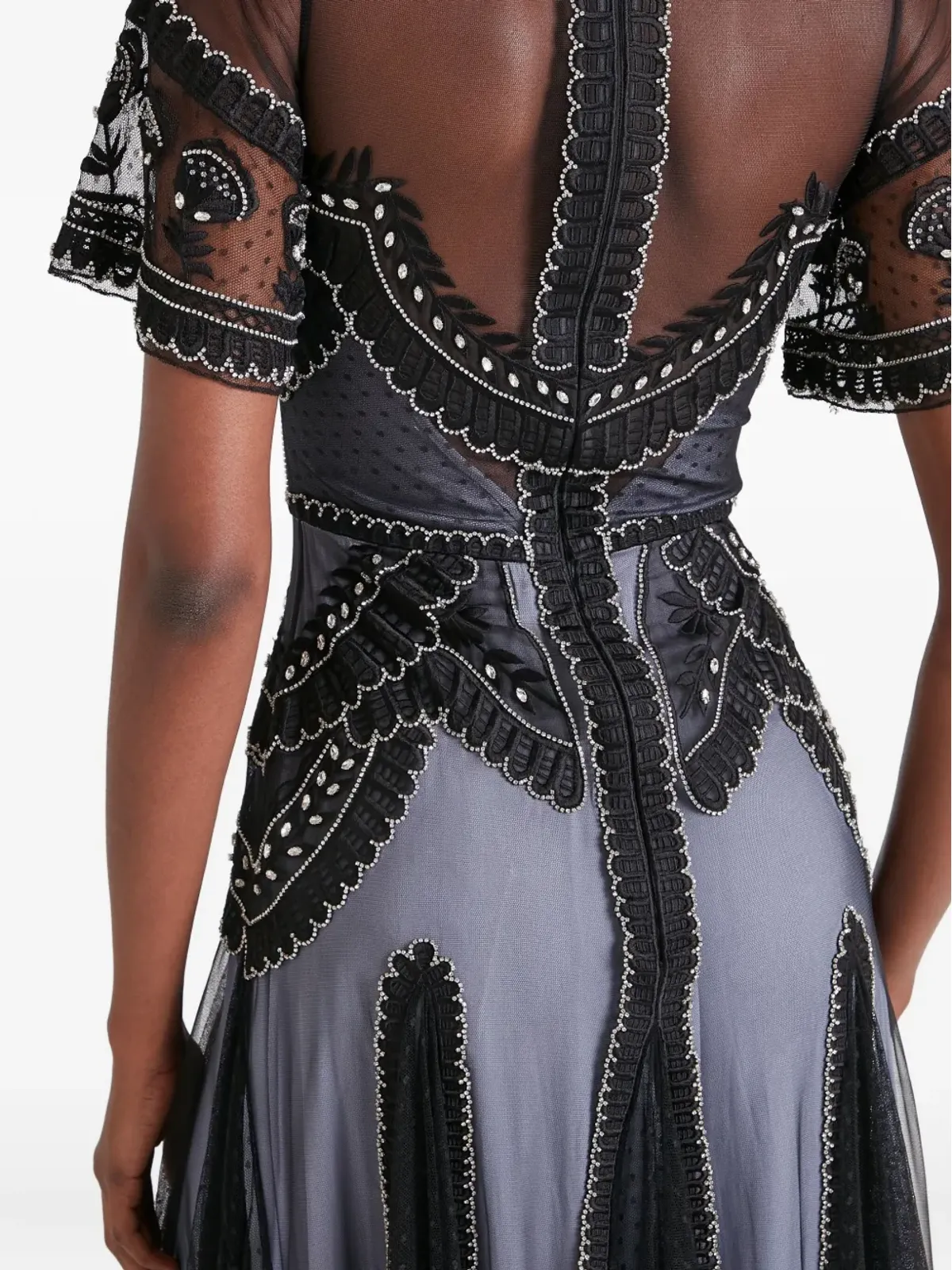 Temperley London Camile 刺繍プリーツガウン - 画像5