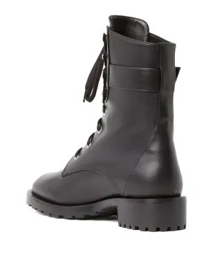 Stuart Weitzman パール装飾のバックル付きコンバットブーツ - サムネイル4