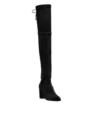 Stuart Weitzman 75mm Lesley タイバック・オーバーザニー・ブーツ - サムネイル2
