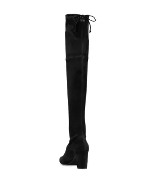Stuart Weitzman 75mm Lesley タイバック・オーバーザニー・ブーツ - サムネイル3