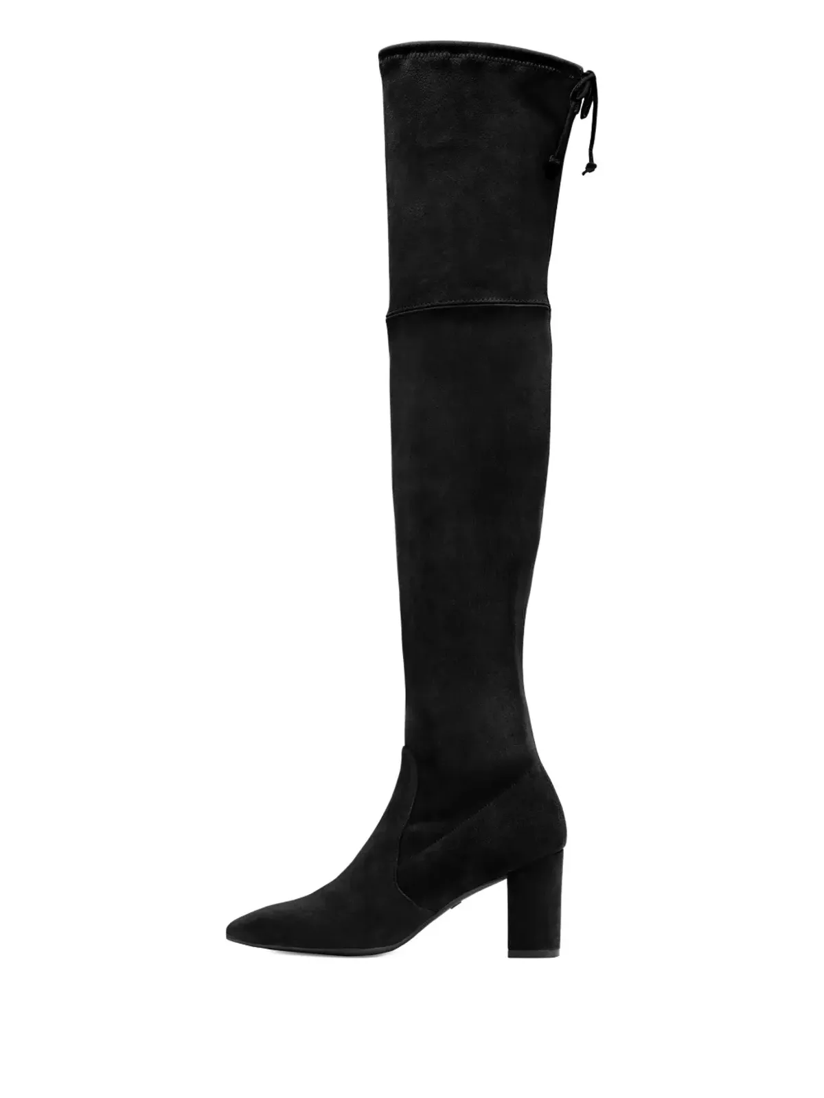 Stuart Weitzman 75mm Lesley タイバック・オーバーザニー・ブーツ - 画像4