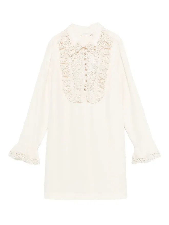 Zimmermann ZIMMERMANN フリル付きミニドレスの商品画像