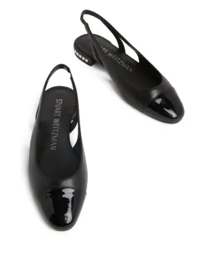 Stuart Weitzman クリスタルスリングバック ブラック - サムネイル3
