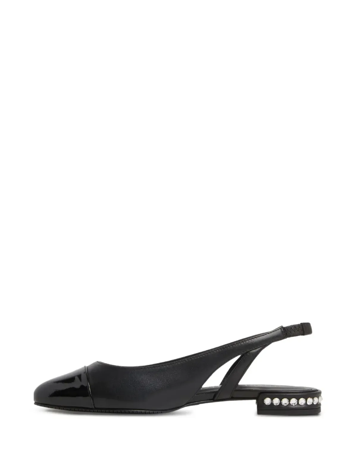 Stuart Weitzman クリスタルスリングバック ブラック - 画像4