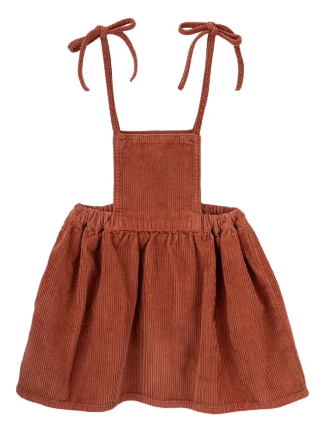 Knot Knot Hatttie tie-strap corduroy dressの商品画像