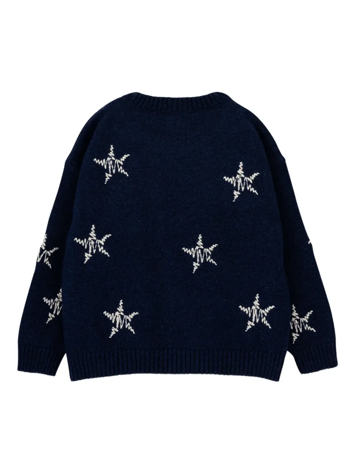 Knot Starry Night 星刺繍セーター - 画像2