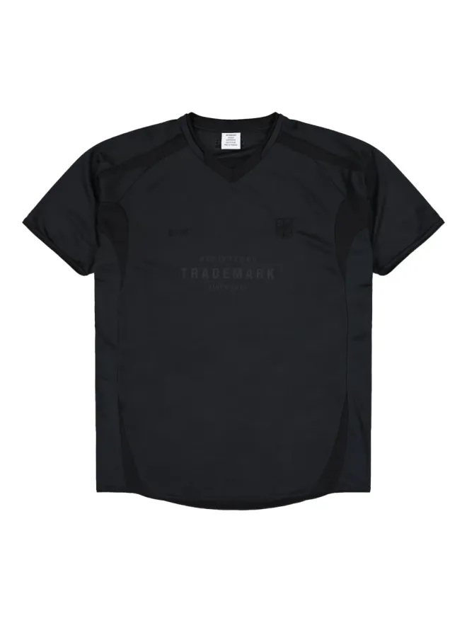 VETEMENTS VETEMENTS トレードマーク フットボール Vネック パネルド ジャージーの商品画像