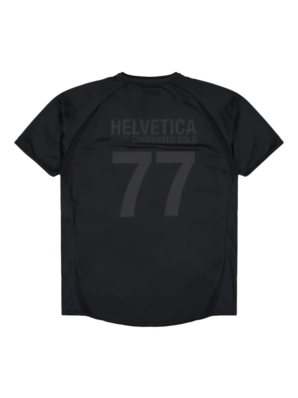 VETEMENTS トレードマーク フットボール Vネック パネルド ジャージー - 画像2