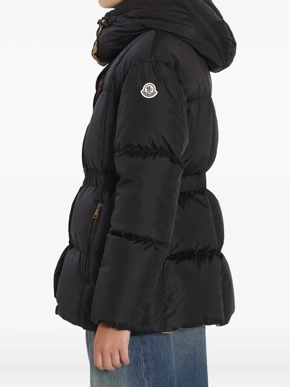 Moncler Agneux フード付きダウンジャケット - 画像3