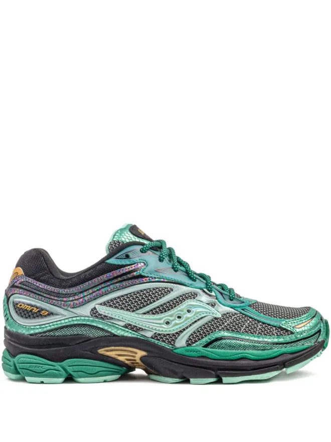 Saucony Saucony プログリッド Omni 9 グリーン・グローアコンストリクター スニーカーの商品画像