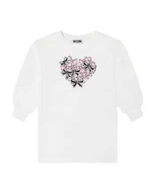 Moschino Kids ボウプリントドレス - サムネイル1