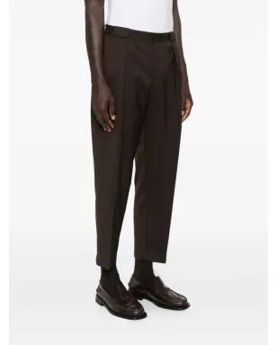 Briglia 1949 Portobelloプリーツフロントパンツ - サムネイル3