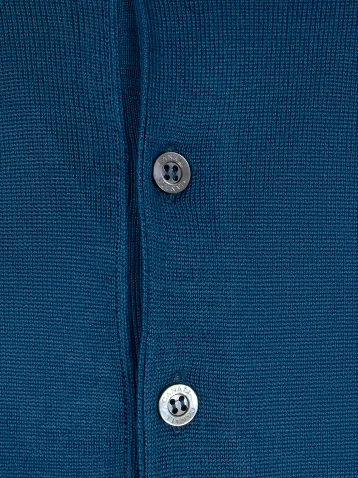 Canali ボタン付きポロシャツ - 画像3