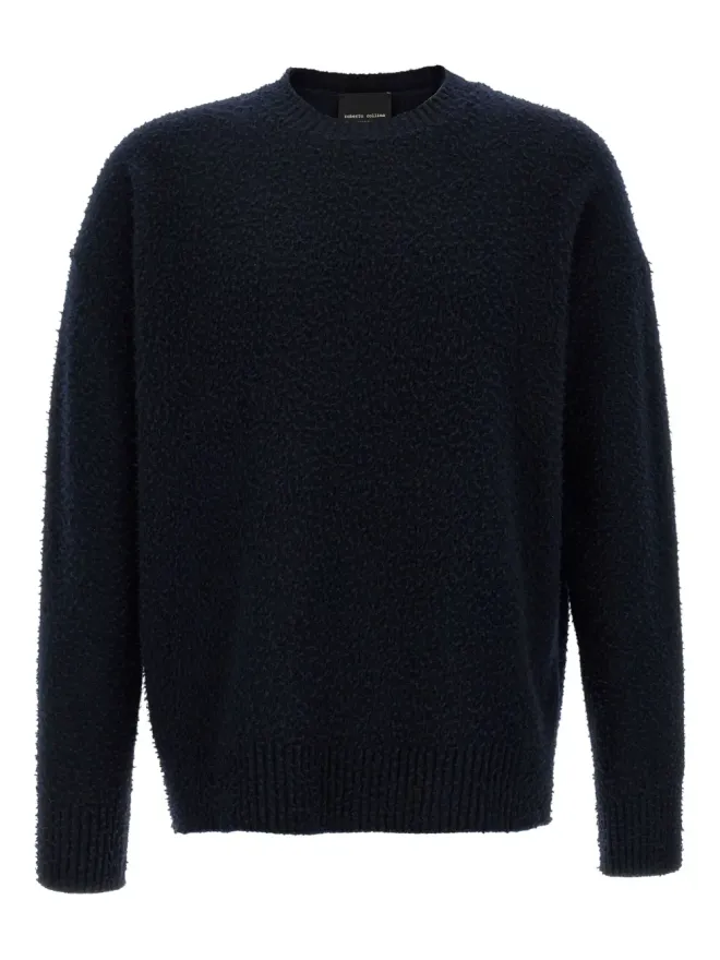 Roberto Collina Roberto Collina Casentino クルーネックセーター - ブラックの商品画像