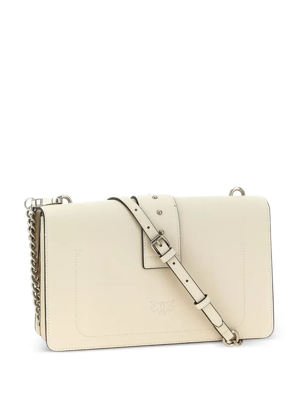 PINKO 鳥モチーフのフラップ付きクロスボディバッグ - 画像2