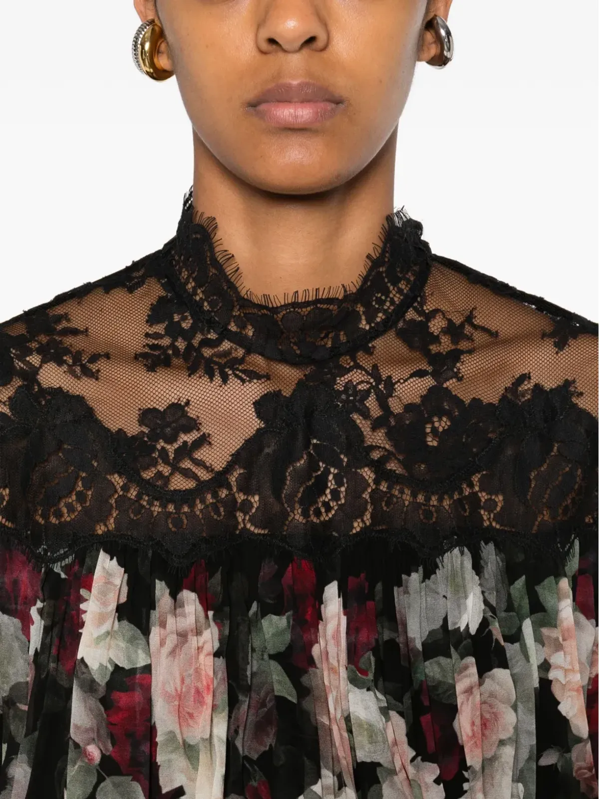 ZIMMERMANN レーストリム花柄ブラウス - 画像5