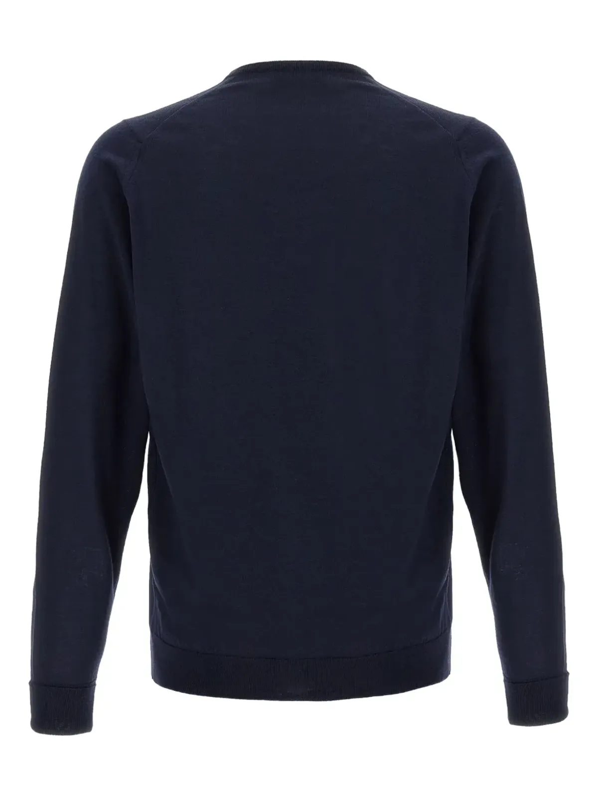John Smedley Vネックセーター ブルー - 画像2