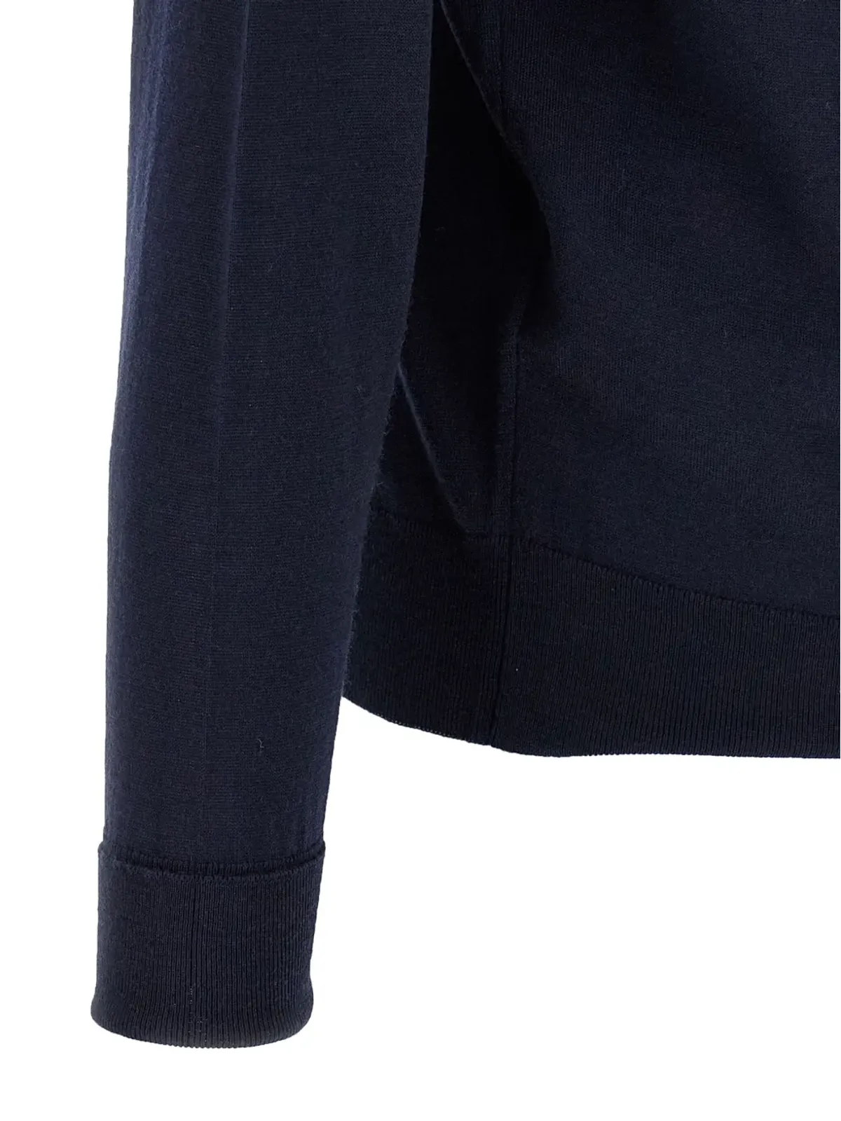 John Smedley Vネックセーター ブルー - 画像4