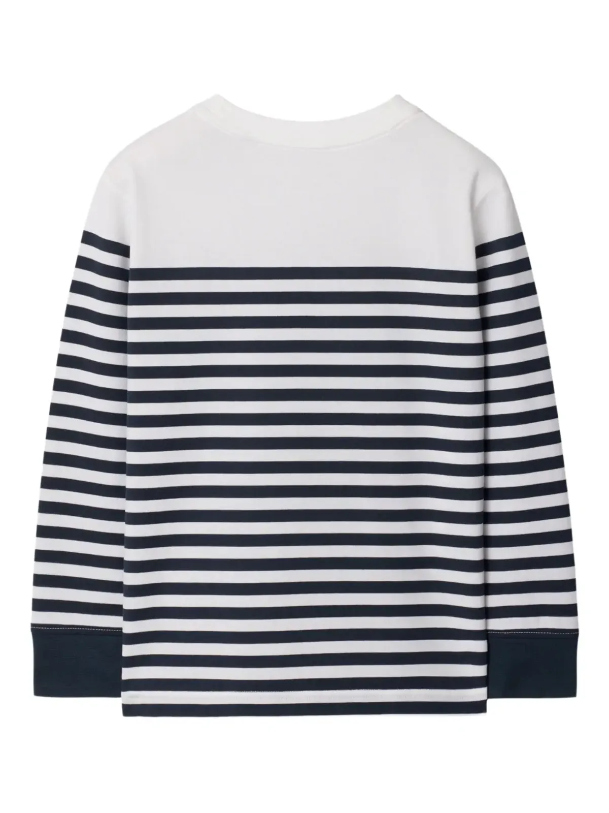Burberry Kids ブレトンストライプ ロゴトップス - 画像2