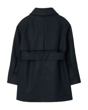 Burberry Kids フード付きベルト付きトレンチコート - サムネイル2
