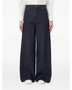 Max Mara カーマイン ワイドレッグジーンズ - サムネイル2