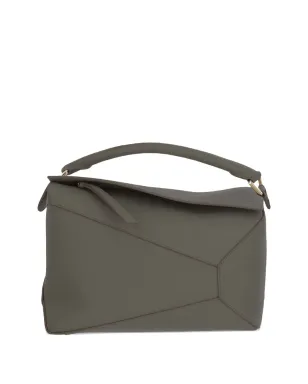 LOEWE ミニ エンボス ロゴ トップハンドル トートバッグ - グリーン - サムネイル2