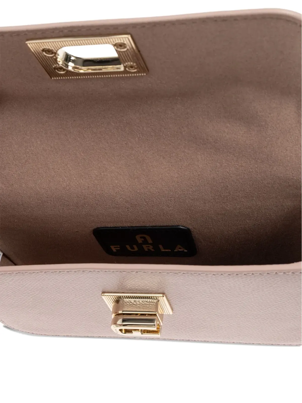 Furla ミニ1927 チェーンストラップ クロスボディバッグ ピンク - 画像5