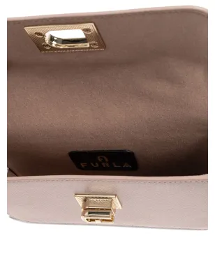 Furla ミニ1927 チェーンストラップ クロスボディバッグ ピンク - サムネイル5