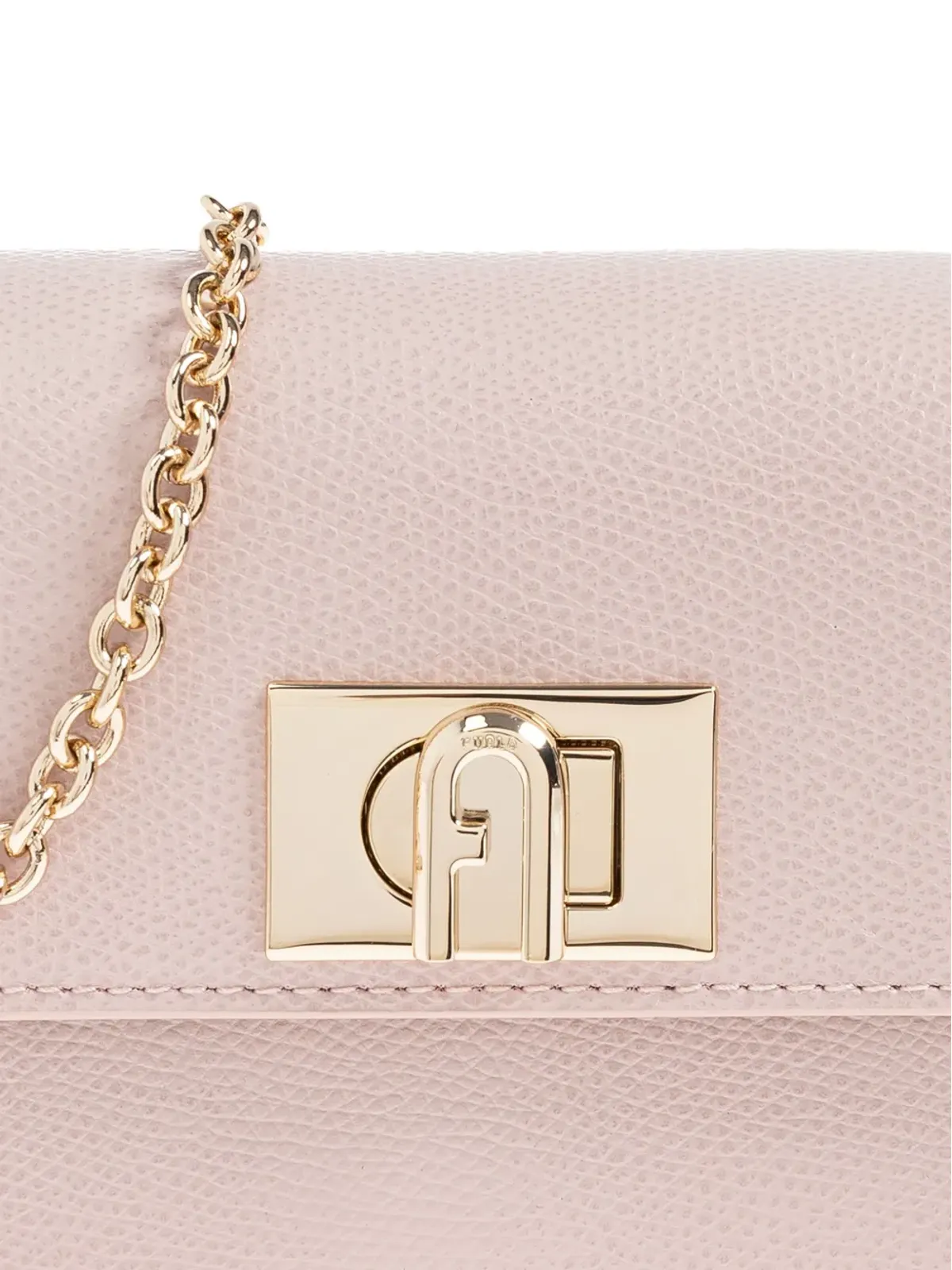 Furla ミニ1927 チェーンストラップ クロスボディバッグ ピンク - 画像4