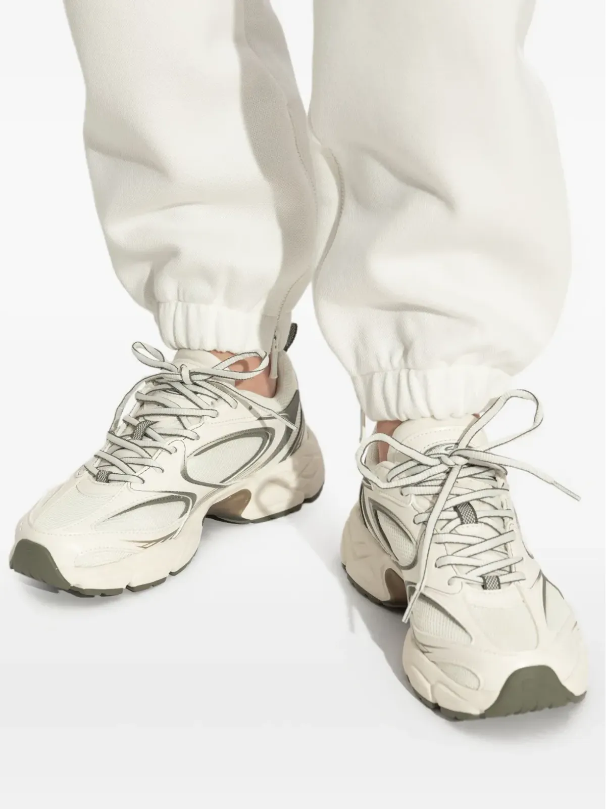 Lacoste 96 2K レースアップパネルドスニーカー - 画像4