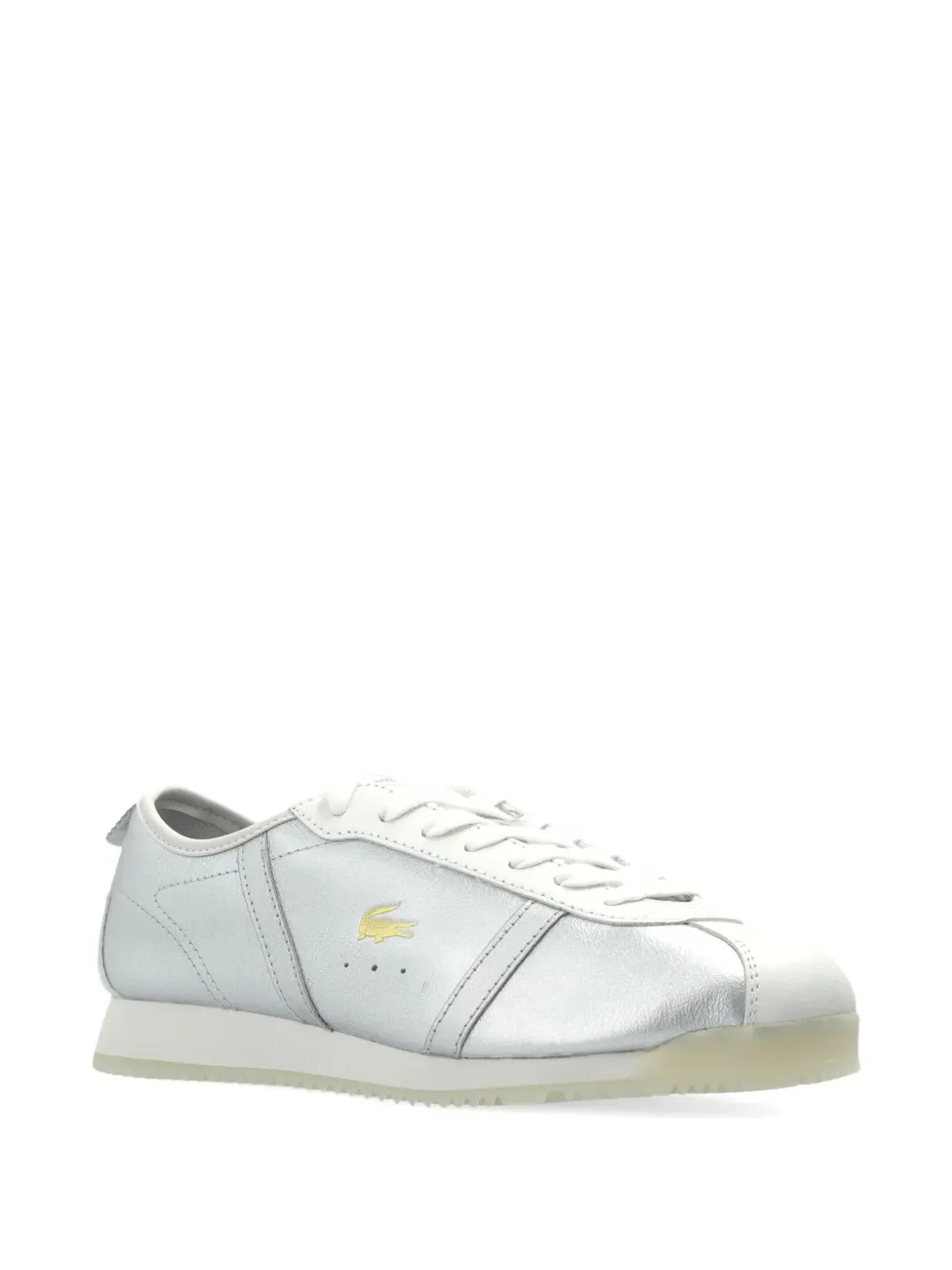 Lacoste レザー レースアップ スニーカー - 画像2