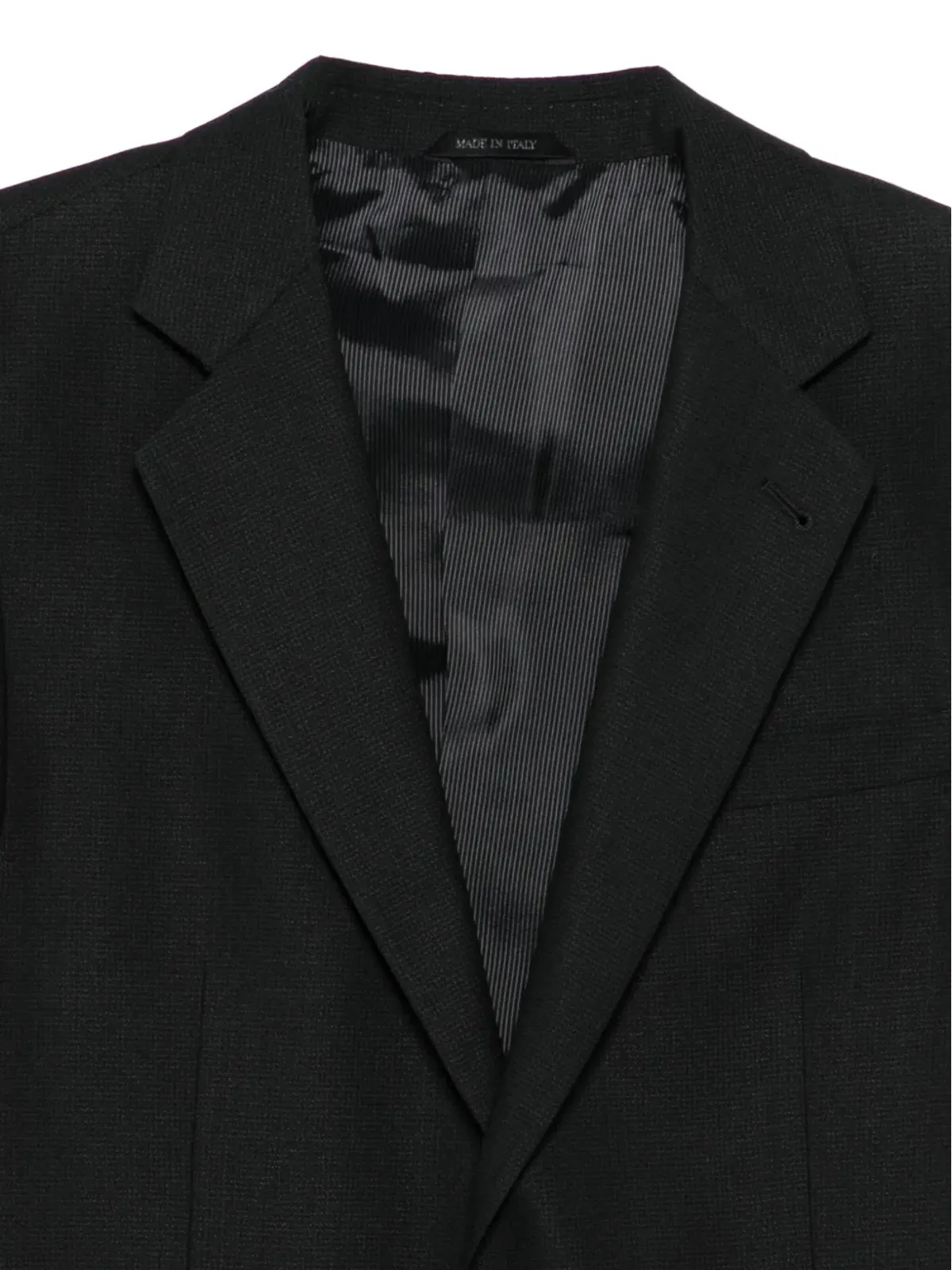 Giorgio Armani ウールのシングルブレストブレザー - 画像3