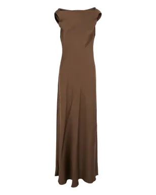 Antonelli Mara カウルネック マキシドレス - サムネイル1