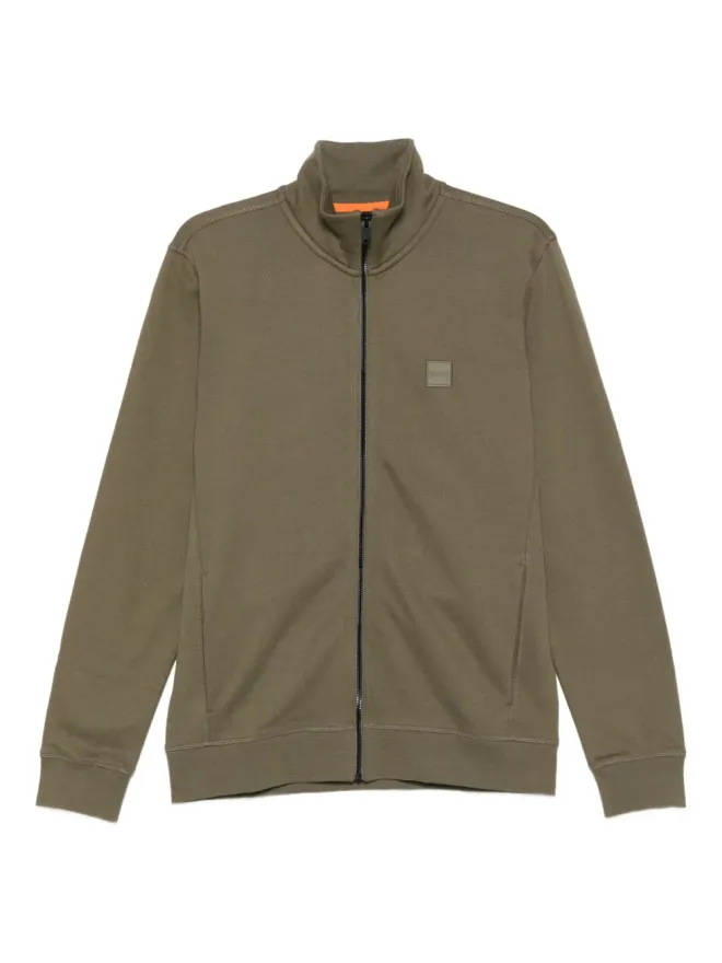 BOSS BOSS ジップネック ロゴ スウェットシャツの商品画像