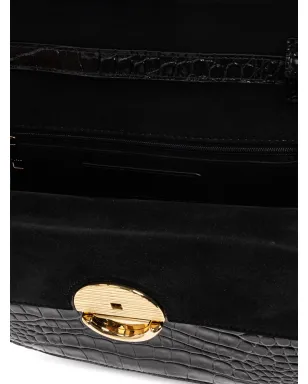 Furla Sfera クロコダイル型押し ショルダーバッグ - サムネイル4